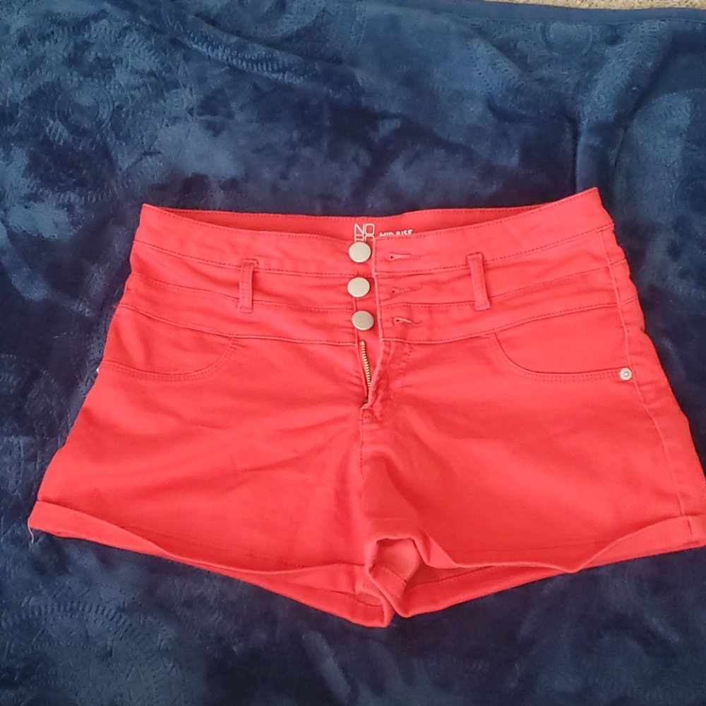 Bright Red NOBO Shorts